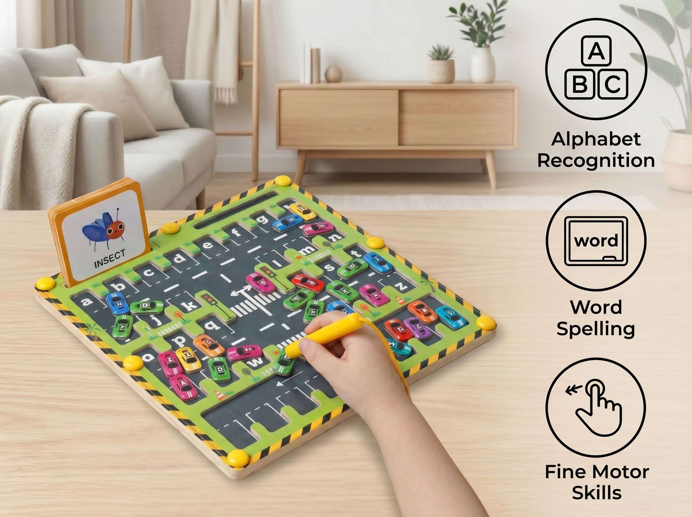 You are currently viewing How the Magnetic Parking Game Makes Learning ABCs Fun for Toddlers and Preschoolers