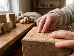Read more about the article Wooden Toys for Preschoolers: Why Texture and Weight Matter in Learning