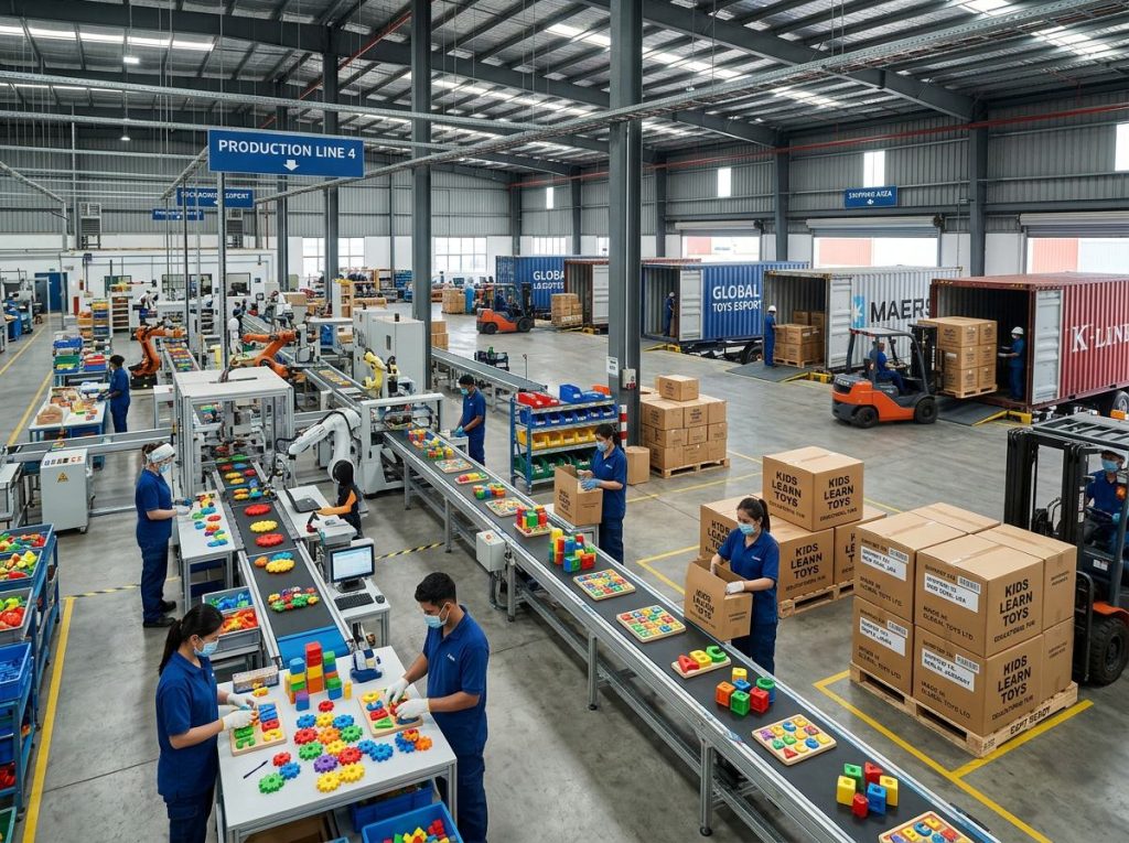 china educational toy supplier supporting oem manufacturing and global export services