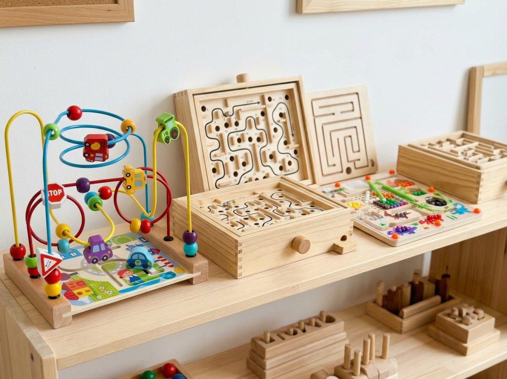 High-quality educational maze toys designed for early learning, problem-solving, and cognitive development.