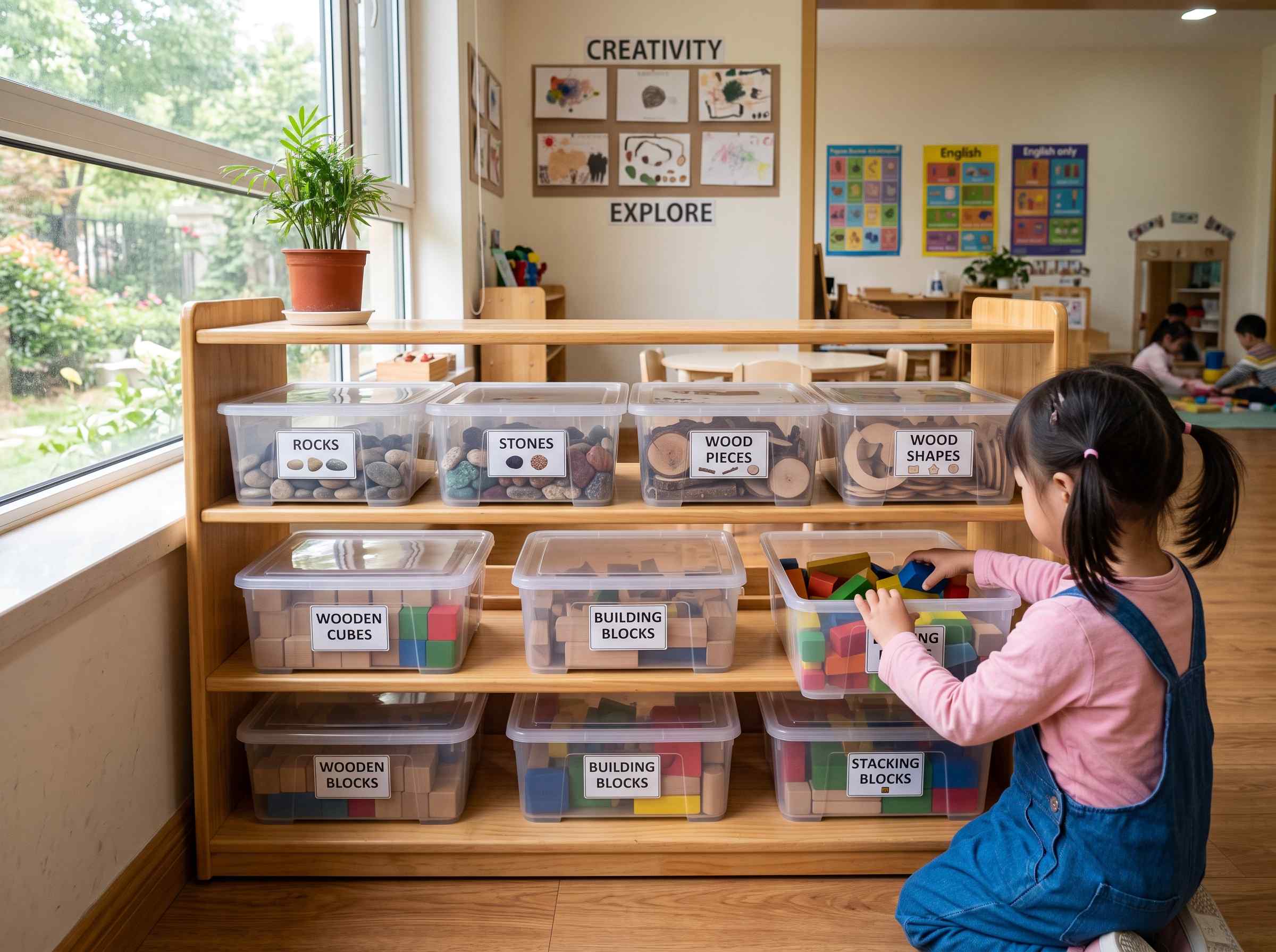 You are currently viewing How to Set Up Loose Parts Play in a Preschool Classroom